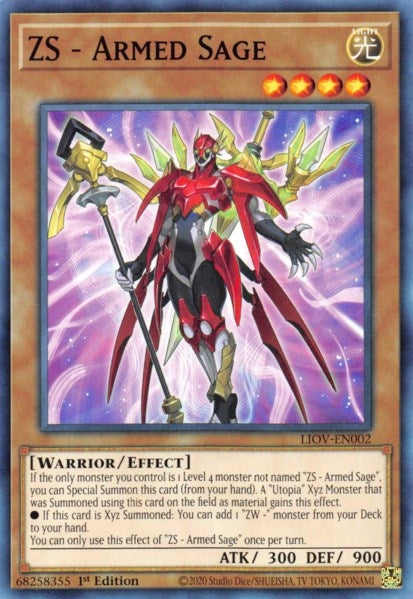 Image for ZS - Armed Sage (Lightning Overdrive) (LIOV-EN002) - YuGiOh