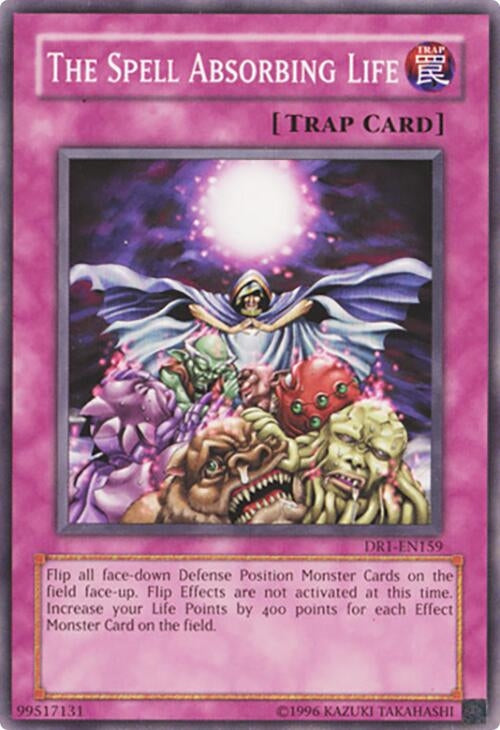 Image for The Spell Absorbing Life (Dark Revelation Volume 1) (DR1-EN159) - YuGiOh