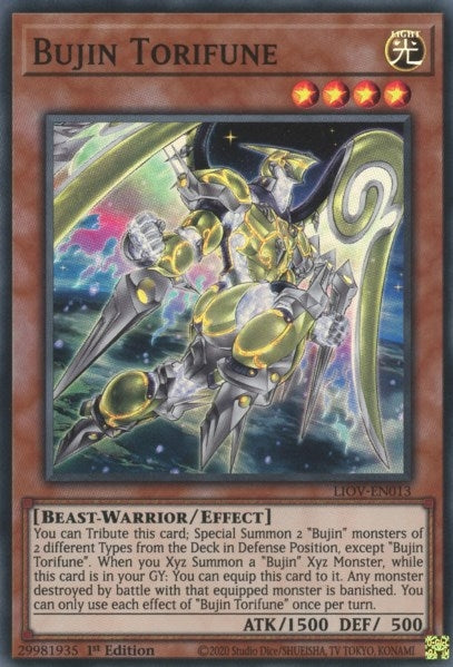 Image for Bujin Torifune (Lightning Overdrive) (LIOV-EN013) - YuGiOh