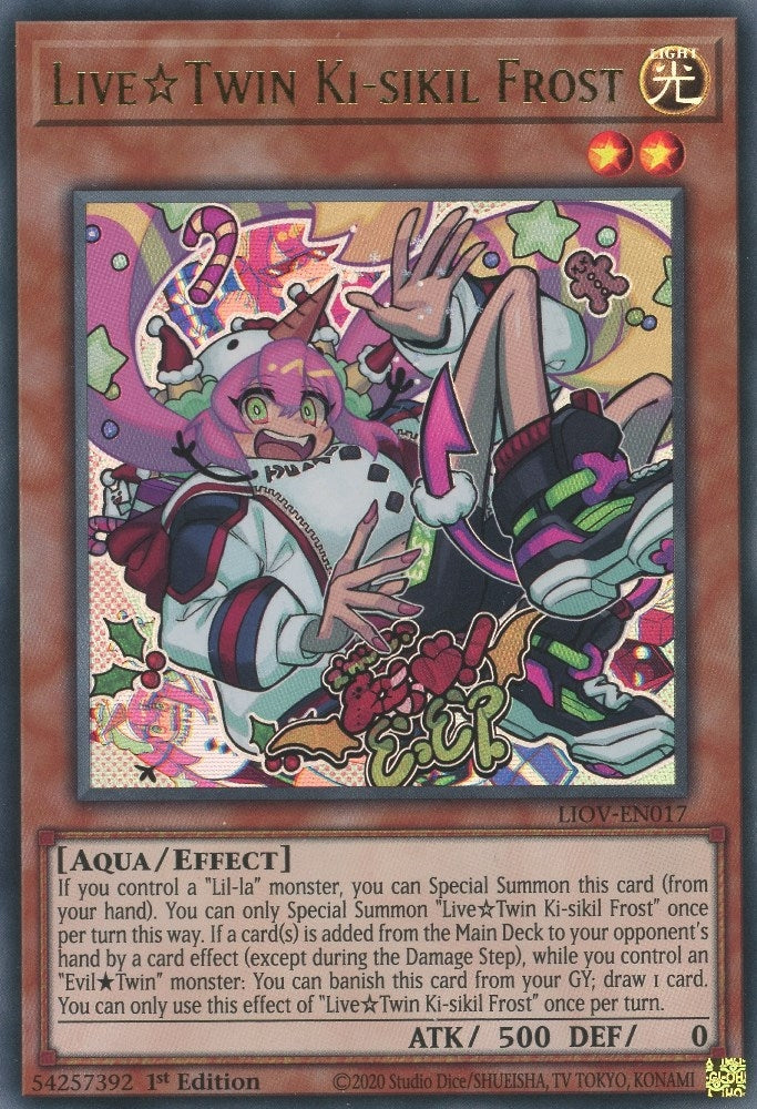 Image for Live Twin Ki-sikil Frost (Lightning Overdrive) (LIOV-EN017) - YuGiOh