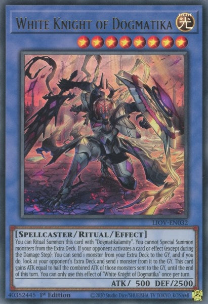 Image for White Knight of Dogmatika (Lightning Overdrive) (LIOV-EN032) - YuGiOh