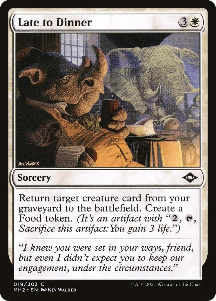 Image for Late to Dinner (Modern Horizons 2) (19) - Magic: The Gathering