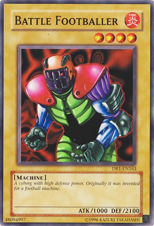 Image for Battle Footballer (Dark Revelation Volume 1) (DR1-EN163) - YuGiOh