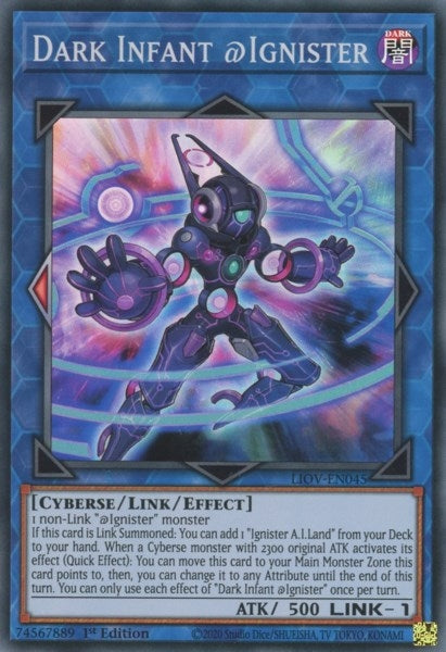 Image for Dark Infant @Ignister (Lightning Overdrive) (LIOV-EN045) - YuGiOh