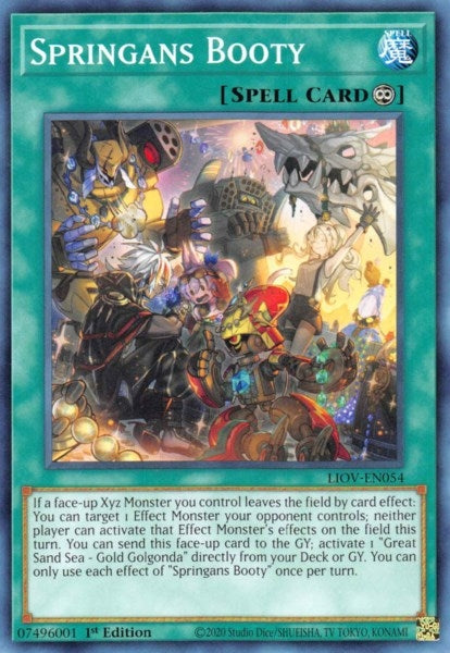 Image for Springans Booty (Lightning Overdrive) (LIOV-EN054) - YuGiOh