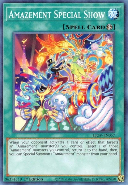 Image for Amazement Special Show (Lightning Overdrive) (LIOV-EN057) - YuGiOh