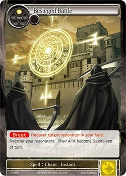 Image for Besieged Battle (The Dawn of Valhalla) (1-039) - Force of Will