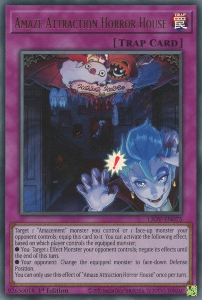 Image for Amaze Attraction Horror House (Lightning Overdrive) (LIOV-EN075) - YuGiOh