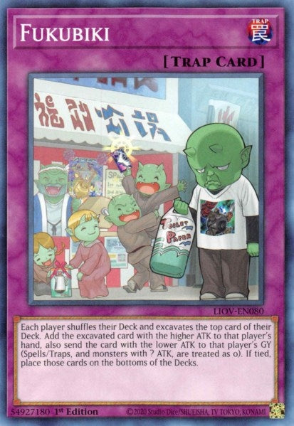 Image for Fukubiki (Lightning Overdrive) (LIOV-EN080) - YuGiOh