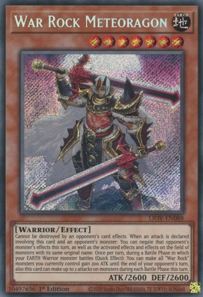 Image for War Rock Meteoragon (Lightning Overdrive) (LIOV-EN088) - YuGiOh