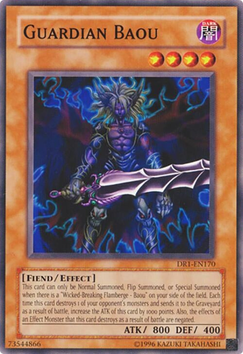 Image for Guardian Baou (Dark Revelation Volume 1) (DR1-EN170) - YuGiOh