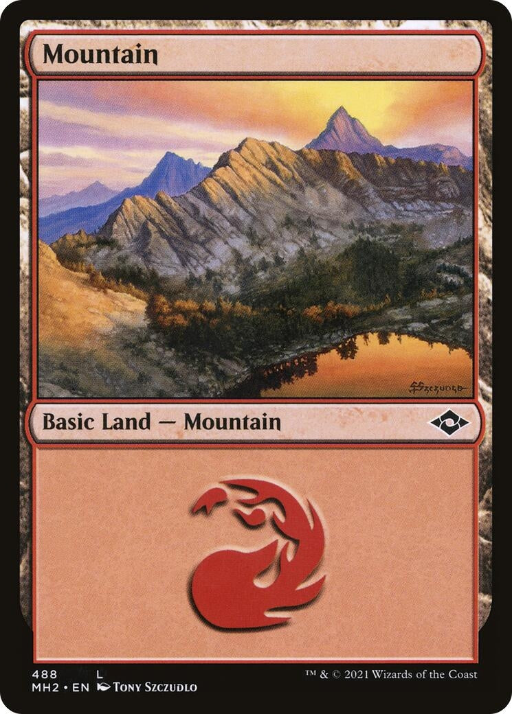 Image for Mountain (488) (Modern Horizons 2) (488) - Magic: The Gathering