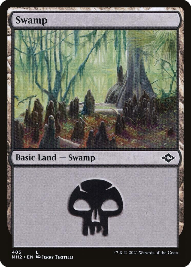 Image for Swamp (485) (Modern Horizons 2) (485) - Magic: The Gathering