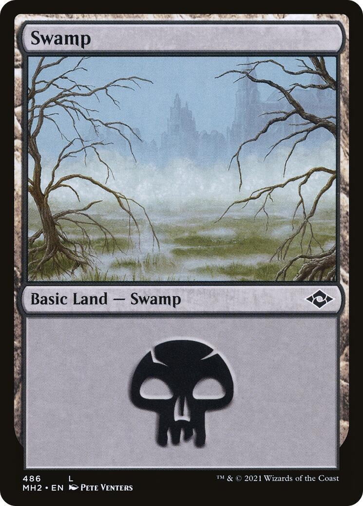 Image for Swamp (486) (Modern Horizons 2) (486) - Magic: The Gathering
