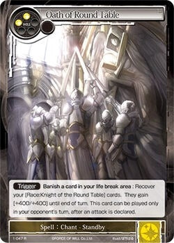Image for Oath of Round Table (The Dawn of Valhalla) (1-047) - Force of Will