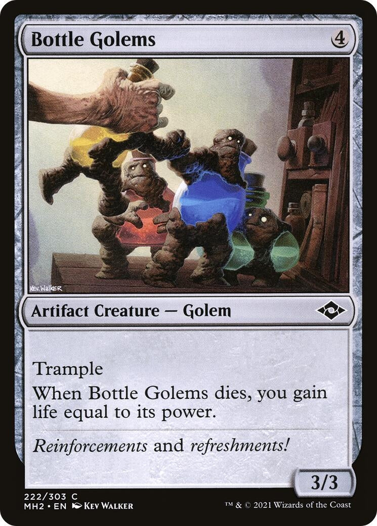 Image for Bottle Golems (Modern Horizons 2) (222) - Magic: The Gathering