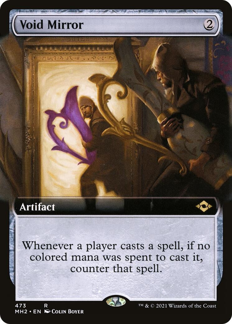 Image for Void Mirror (Extended Art) (Modern Horizons 2) (473) - Magic: The Gathering