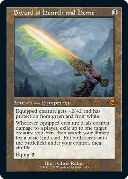 Image for Sword of Hearth and Home (Retro Frame) (Foil Etched) (Modern Horizons 2) (433) - Magic: The Gathering