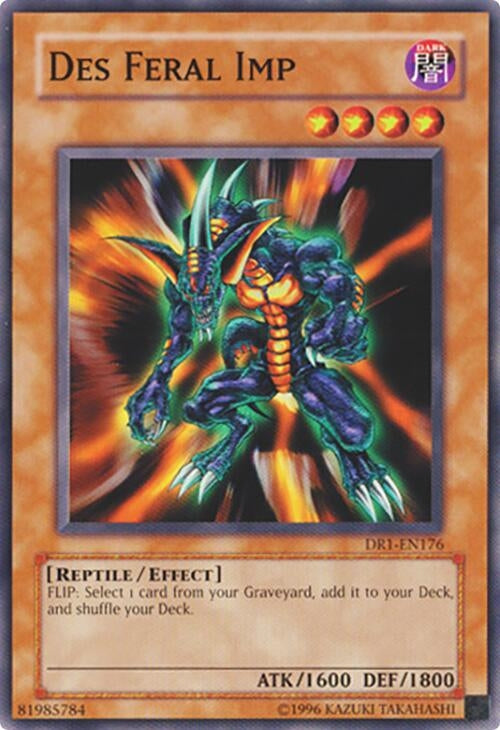 Image for Des Feral Imp (Dark Revelation Volume 1) (DR1-EN176) - YuGiOh