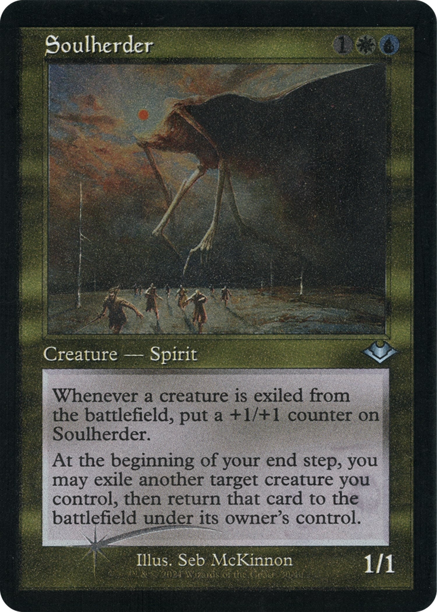 Image for Soulherder (Retro Frame) (Foil Etched) (Modern Horizons) (30) - Magic: The Gathering