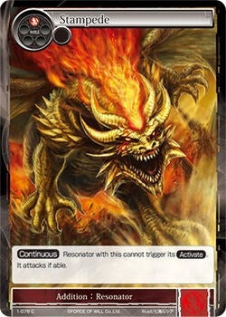 Image for Stampede (The Dawn of Valhalla) (1-078) - Force of Will