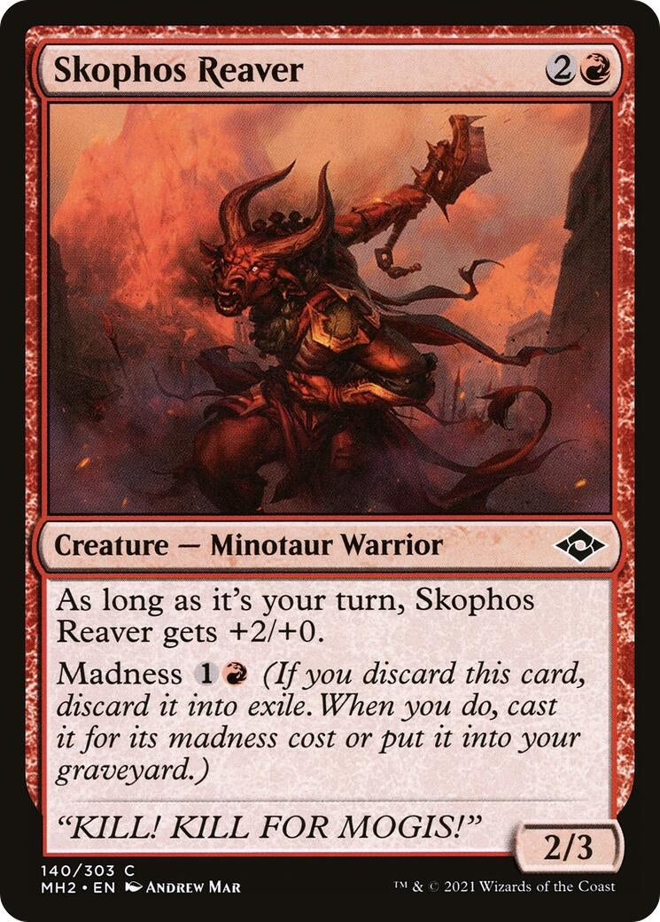 Image for Skophos Reaver (Modern Horizons 2) (140) - Magic: The Gathering