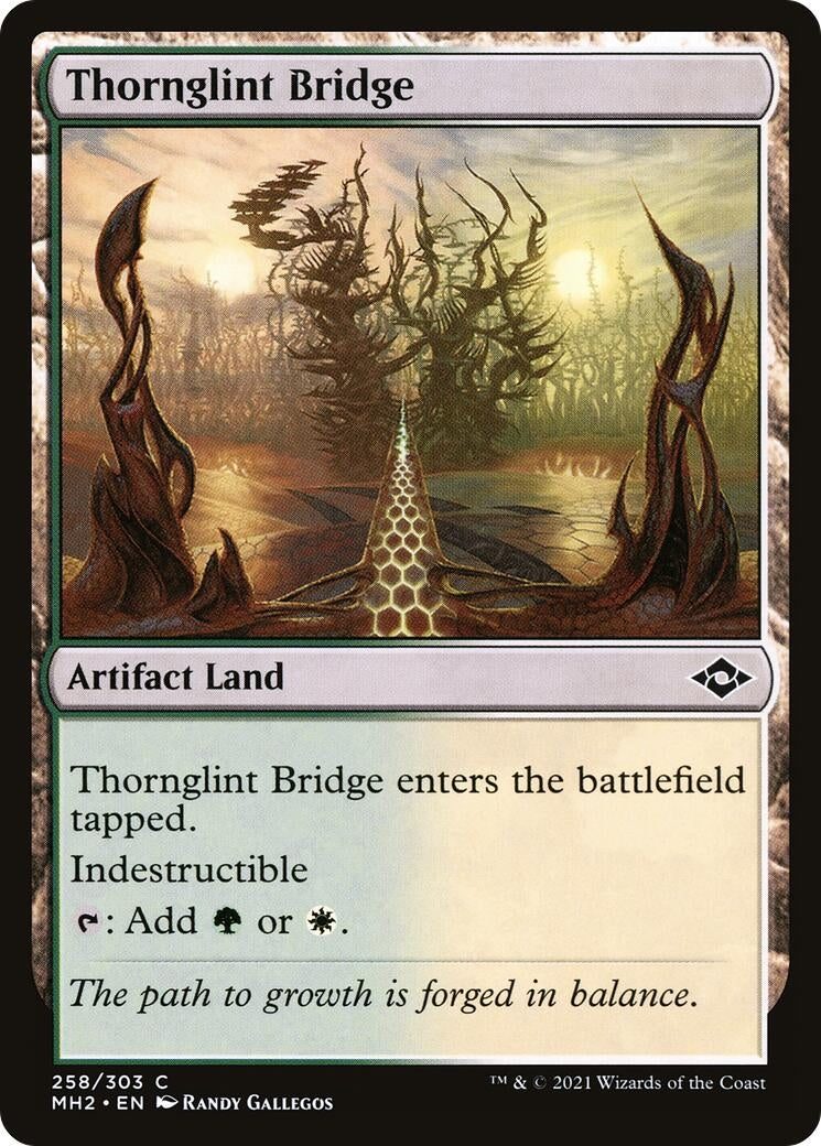 Image for Thornglint Bridge (Modern Horizons 2) (258) - Magic: The Gathering
