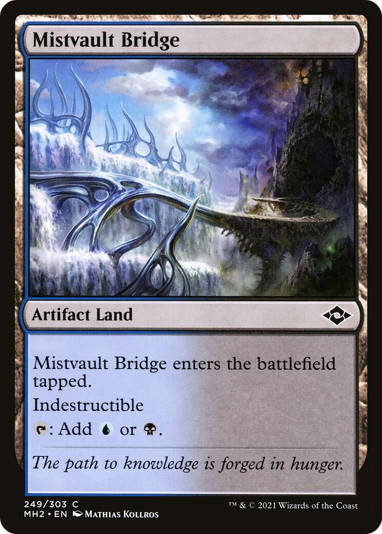 Image for Mistvault Bridge (Modern Horizons 2) (249) - Magic: The Gathering
