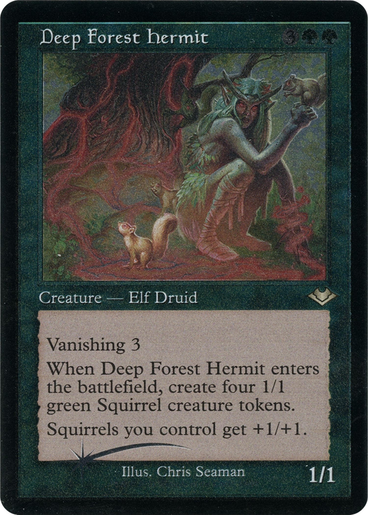 Image for Deep Forest Hermit (Retro Frame) (Foil Etched) (Modern Horizons) (20) - Magic: The Gathering