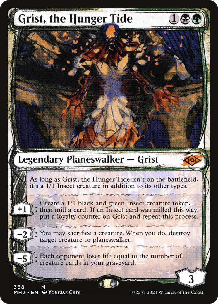 Image for Grist, the Hunger Tide (Showcase) (Modern Horizons 2) (368) - Magic: The Gathering