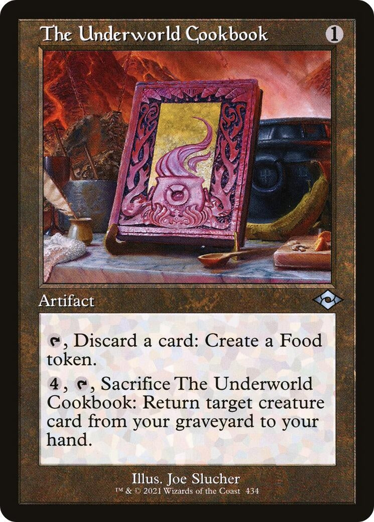Image for The Underworld Cookbook (Retro Frame) (Modern Horizons 2) (434) - Magic: The Gathering