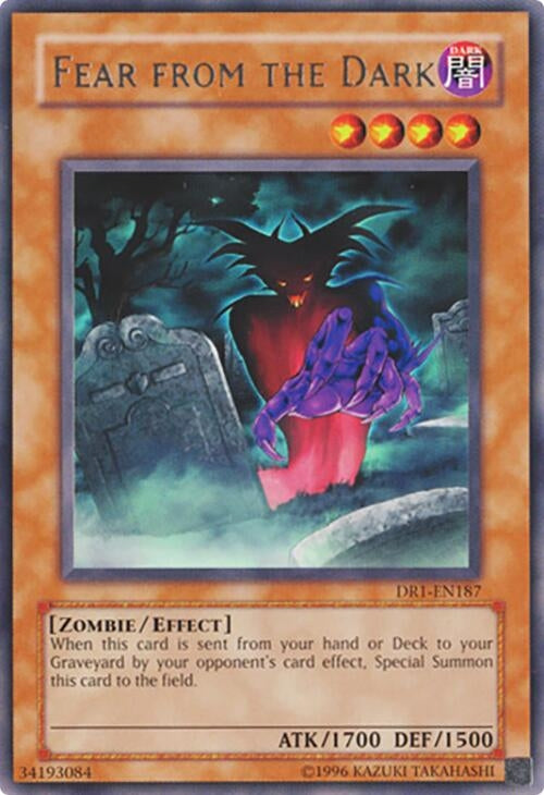 Image for Fear from the Dark (Dark Revelation Volume 1) (DR1-EN187) - YuGiOh