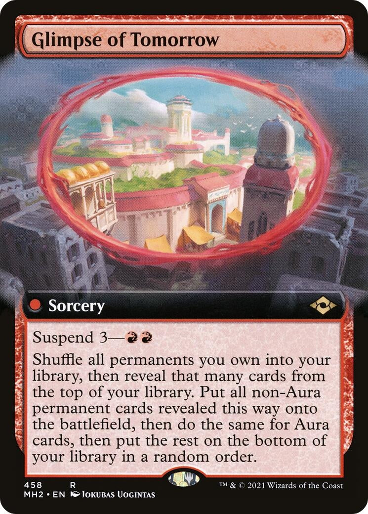 Image for Glimpse of Tomorrow (Extended Art) (Modern Horizons 2) (458) - Magic: The Gathering