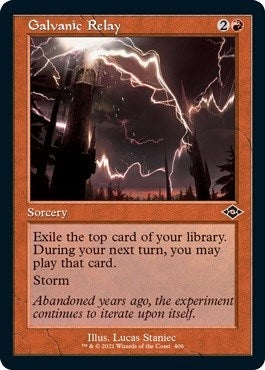 Image for Galvanic Relay (Retro Frame) (Foil Etched) (Modern Horizons 2) (406) - Magic: The Gathering