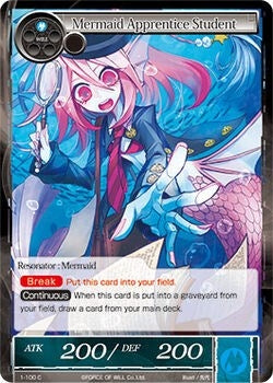 Image for Mermaid Apprentice Student (The Dawn of Valhalla) (1-100) - Force of Will