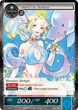 Image for Queen of Atlantis (The Dawn of Valhalla) (1-103) - Force of Will