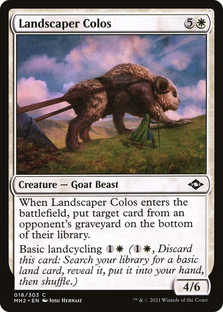 Image for Landscaper Colos (Modern Horizons 2) (18) - Magic: The Gathering