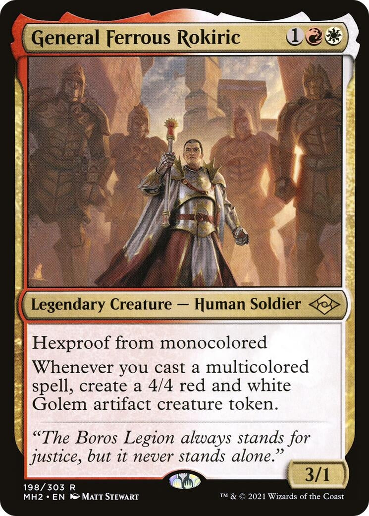 Image for General Ferrous Rokiric (Modern Horizons 2) (198) - Magic: The Gathering