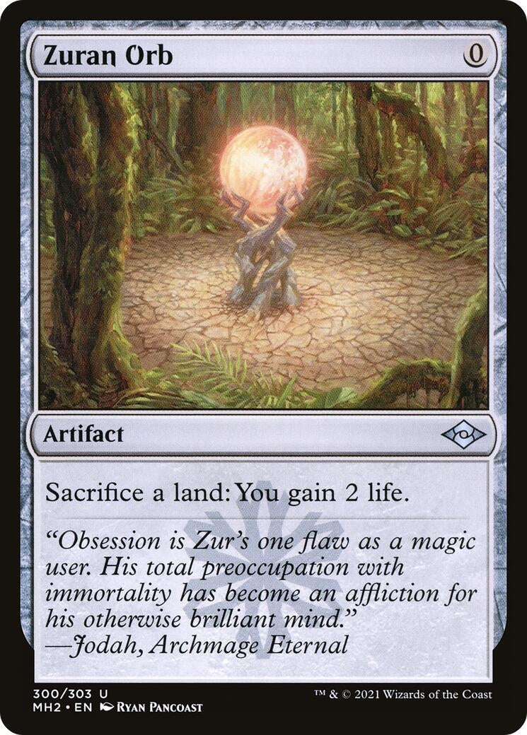 Image for Zuran Orb (Modern Horizons 2) (300) - Magic: The Gathering
