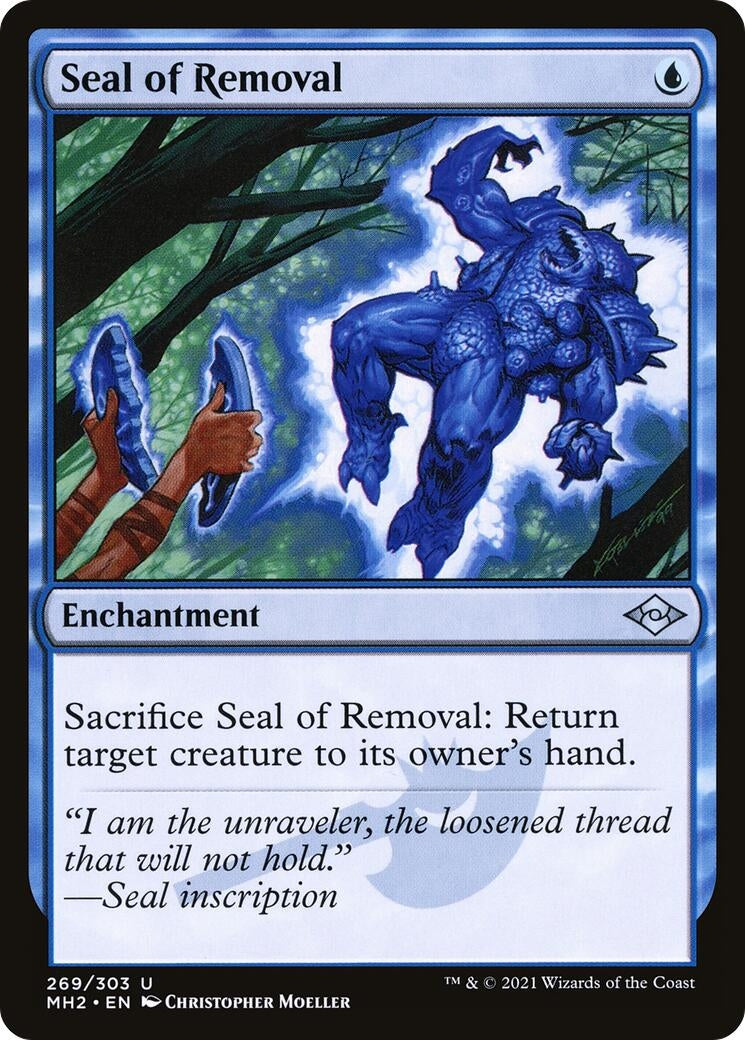 Image for Seal of Removal (Modern Horizons 2) (269) - Magic: The Gathering