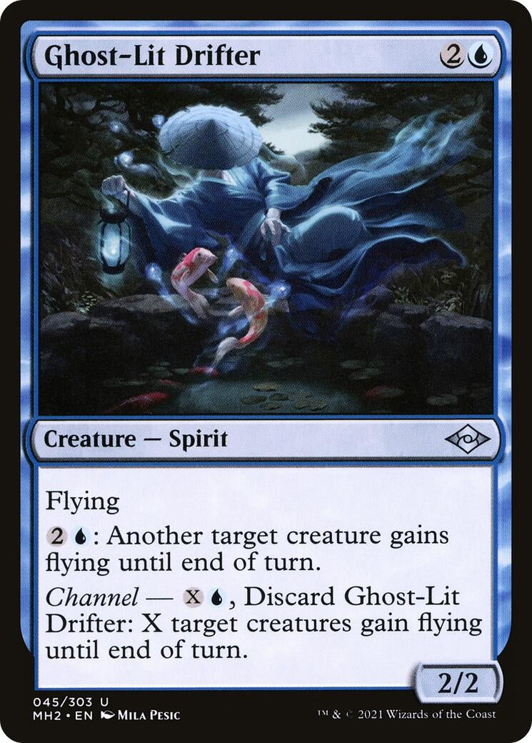 Image for Ghost-Lit Drifter (Modern Horizons 2) (45) - Magic: The Gathering