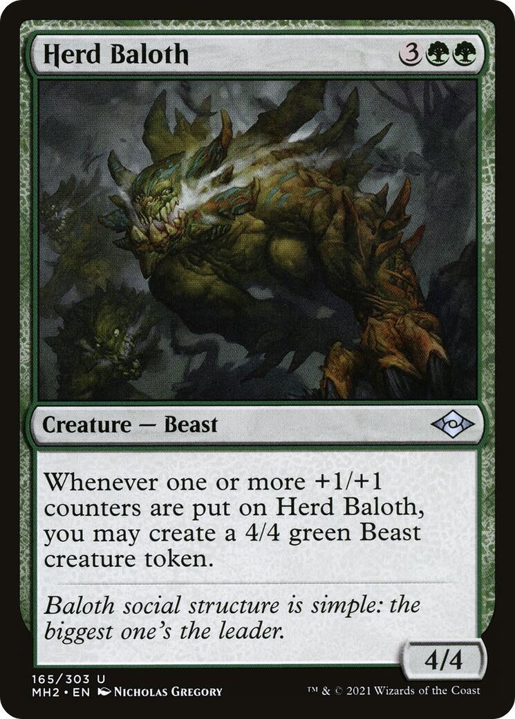 Image for Herd Baloth (Modern Horizons 2) (165) - Magic: The Gathering