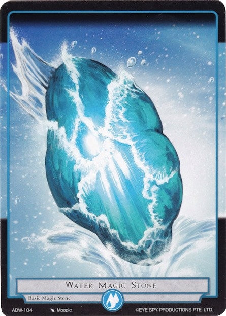 Image for Water Magic Stone (Assault into the Demonic World) (ADW-104) - Force of Will