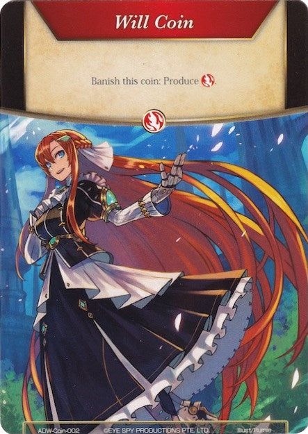 Image for Will Coin - Coin-002 (Assault into the Demonic World) (Coin-002) - Force of Will