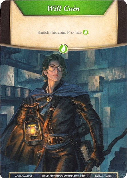 Image for Will Coin - Coin-004 (Assault into the Demonic World) (Coin-004) - Force of Will
