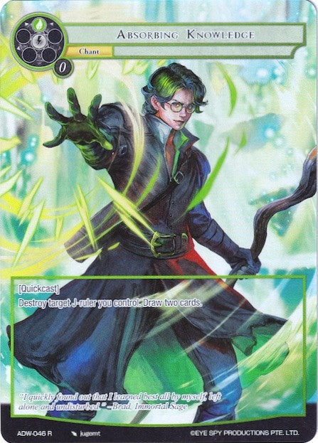 Image for Absorbing Knowledge (Full Art) (Assault into the Demonic World) (ADW-046) - Force of Will