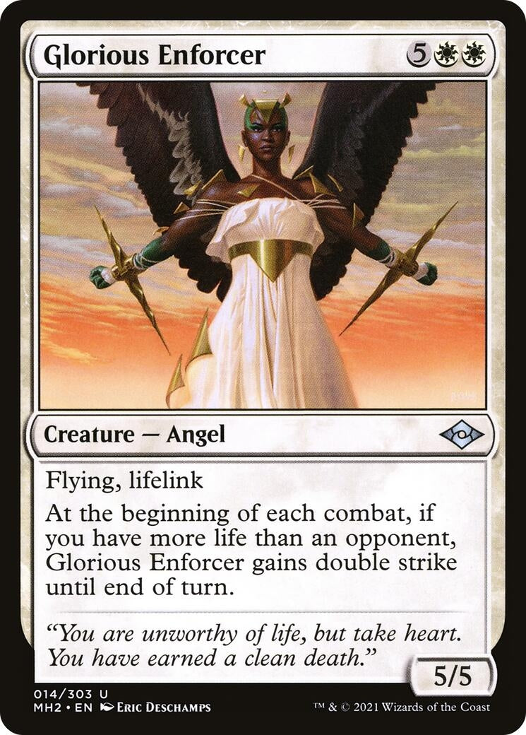 Image for Glorious Enforcer (Modern Horizons 2) (14) - Magic: The Gathering