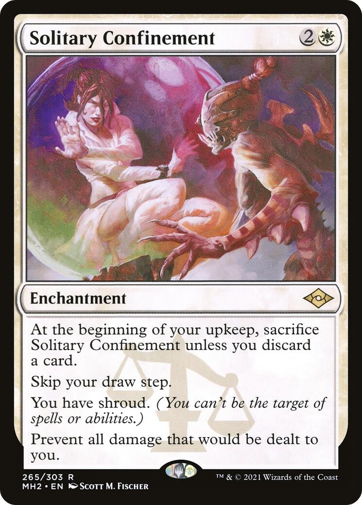 Image for Solitary Confinement (Modern Horizons 2) (265) - Magic: The Gathering