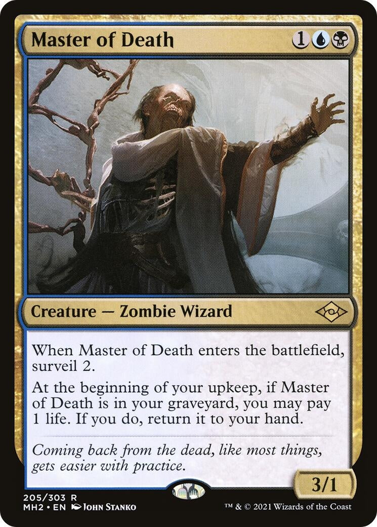 Image for Master of Death (Modern Horizons 2) (205) - Magic: The Gathering