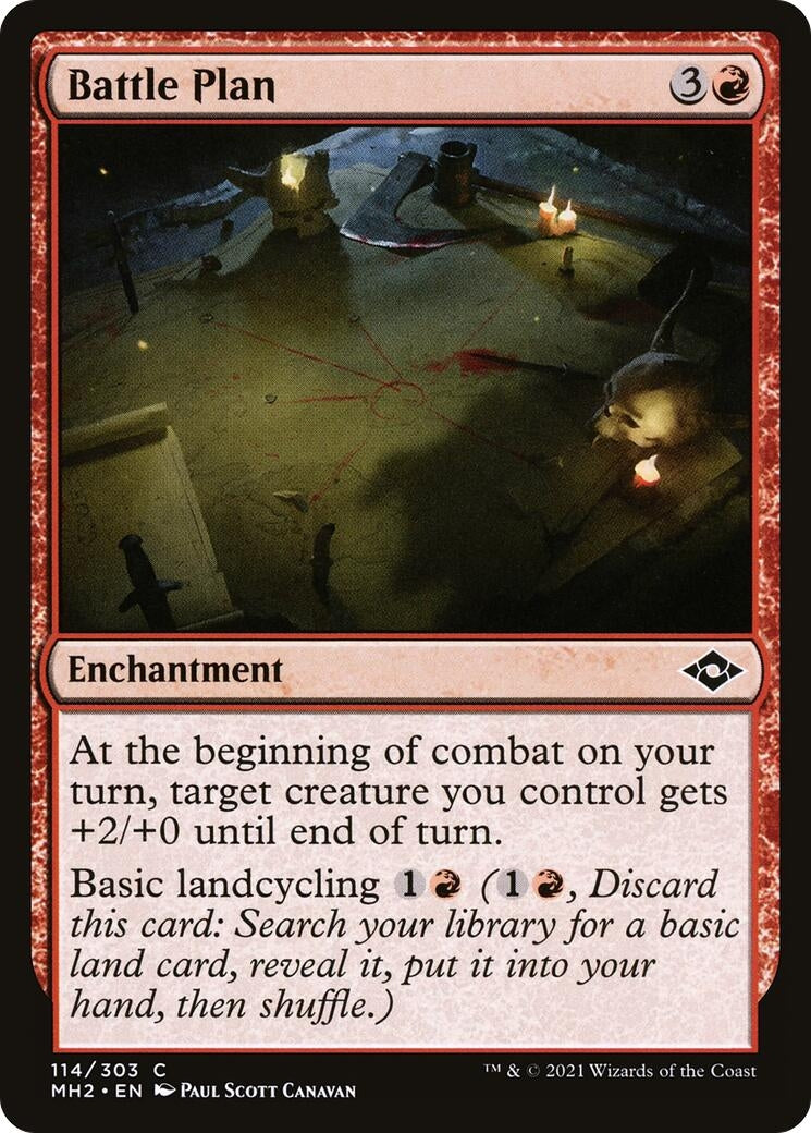 Image for Battle Plan (Modern Horizons 2) (114) - Magic: The Gathering